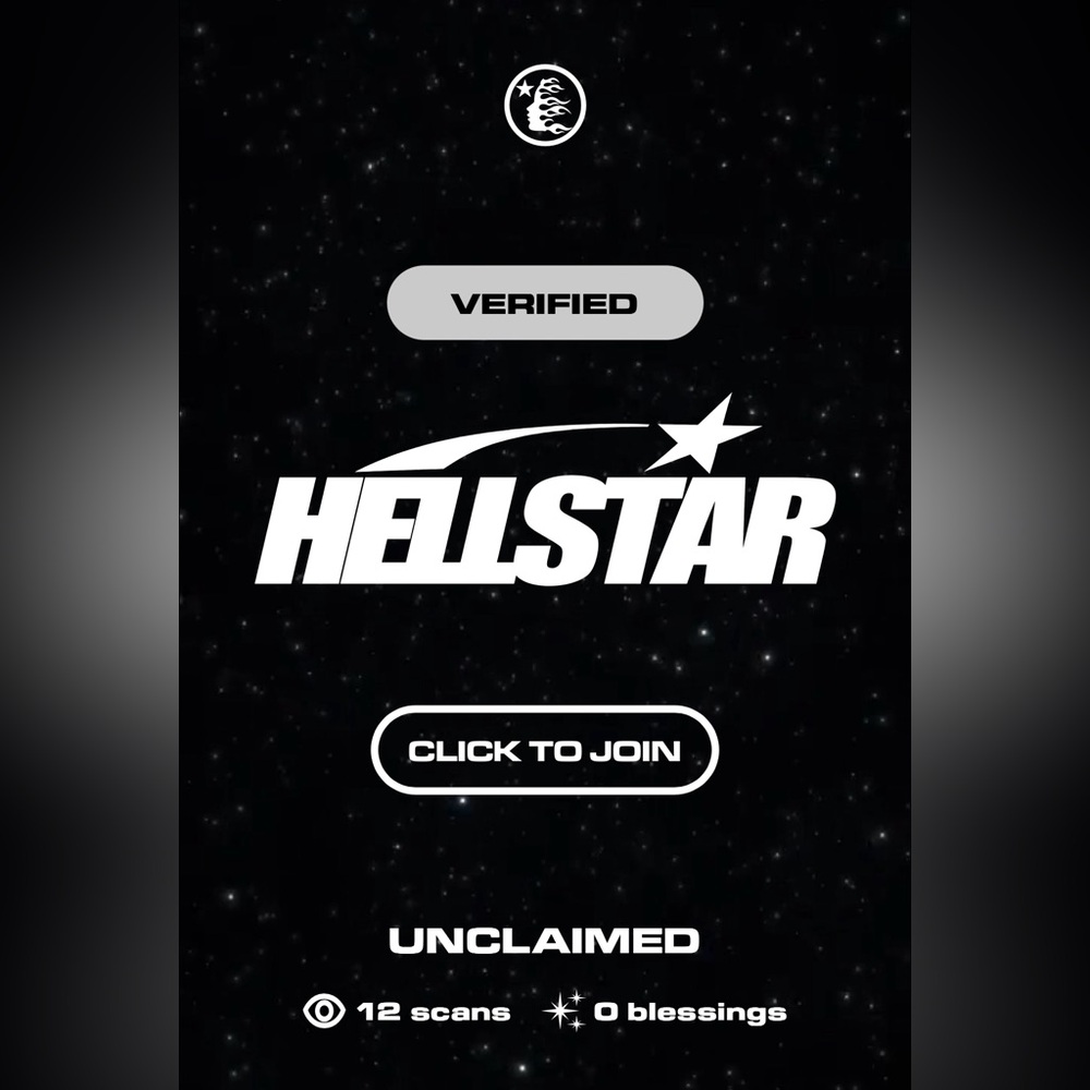 Hellstar Jesus QR Code T-Shirt NEW 100% Authentic RARE! - Picture 8 of 10